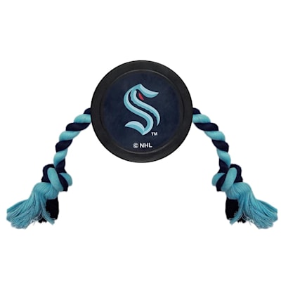  (Pets First Hockey Puck Pet Toy - Seattle Kraken)
