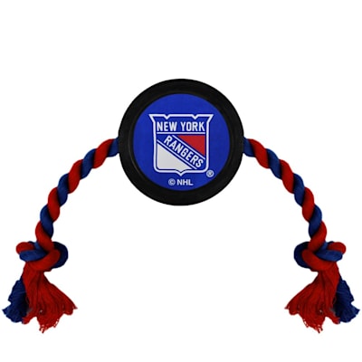  (Pets First Hockey Puck Pet Toy - NY Rangers)