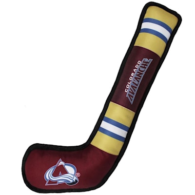  (Hockey Stick Pet Toy - Colorado Avalanche)