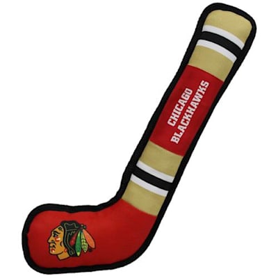  (Pets First Hockey Stick Pet Toy - Chicago Blackhawks)