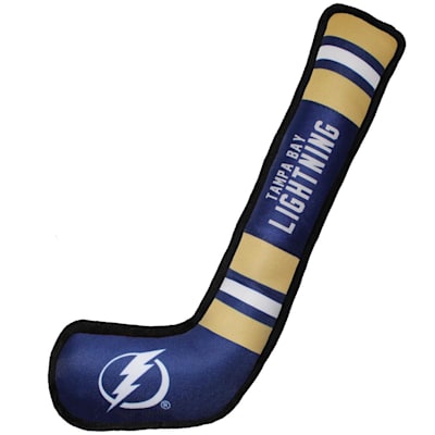  (Pets First Hockey Stick Pet Toy - Tampa Bay Lightning)