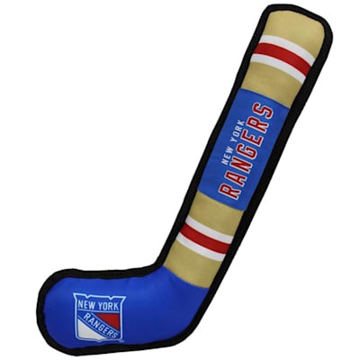  (Hockey Stick Pet Toy - NY Rangers)