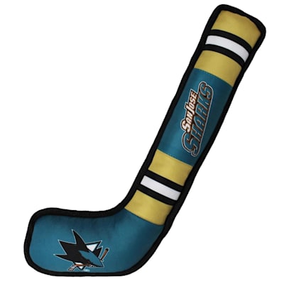  (Pets First Hockey Stick Pet Toy - San Jose Sharks)