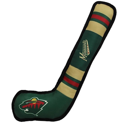  (Pets First Hockey Stick Pet Toy - Minnesota Wild)