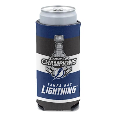  (Wincraft 2021 Stanley Cup Champions Slim Can Cooler - Tampa Bay Lightning)