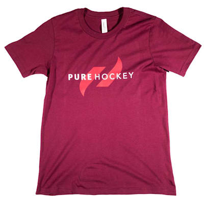  (Pure Hockey Classic Tee 2.0 - Maroon - Youth)