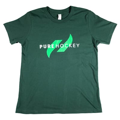  (Pure Hockey Classic Tee 2.0 - Forest Green - Youth)