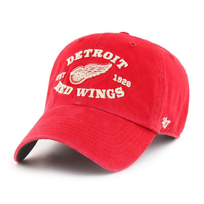  (47 Brand Brockman Clean Up Cap - Detroit Red Wings - Adult)