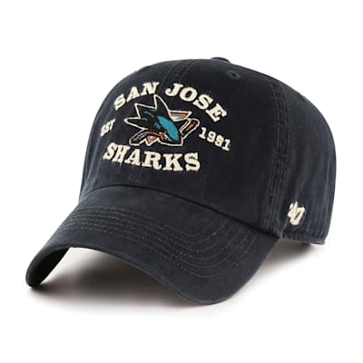  (47 Brand Brockman Clean Up Cap - San Jose Sharks - Adult)