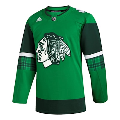  (Adidas Chicago Blackhawks Authentic St. Patrick's Day Jersey - Adult)