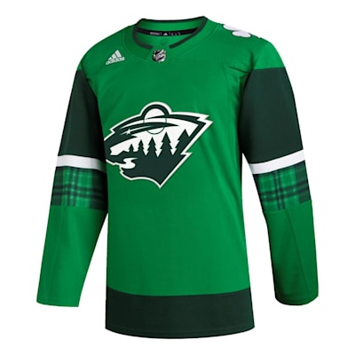 Adidas Minnesota Wild Authentic St. Patrick s Day Jersey Adult