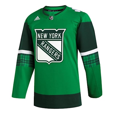  (Adidas NY Rangers Authentic St. Patrick's Day Jersey - Adult)