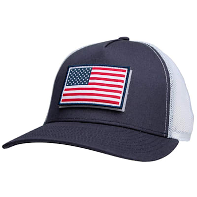  (USA Hockey Patch Adjustable Hat - Adult)