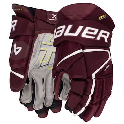  (Bauer Vapor HyperLite Hockey Gloves - Intermediate)