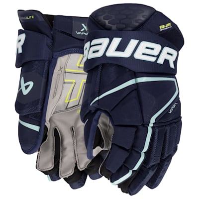  (Bauer Vapor HyperLite Hockey Gloves - Senior)