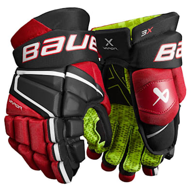  (Bauer Vapor 3X Hockey Gloves - Junior)