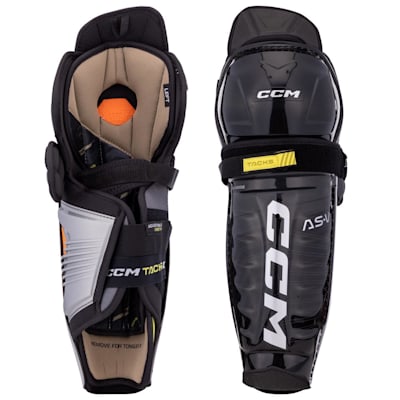  (CCM Tacks AS-V Hockey Shin Guards - Senior)