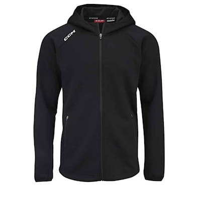CCM Full Zip Locker Room Hoodie Youth Pure Hockey Equipment