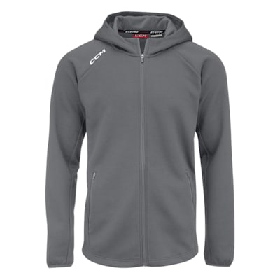  (CCM Full Zip Locker Room Hoodie - Adult)