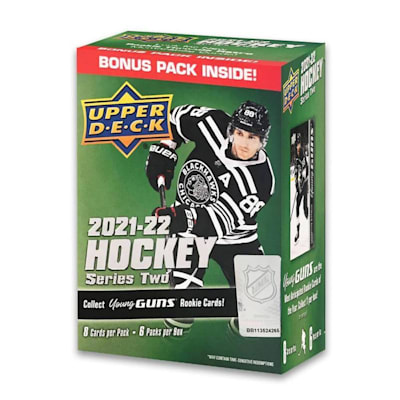  (Upper Deck 2021-2022 NHL Series 2 Hockey Trading Cards Blaster Box)