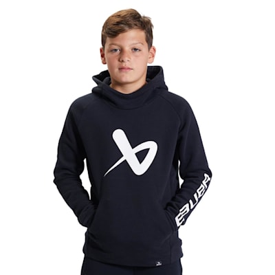 Bauer Youth Hoodie - Black Ice Pond Hockey