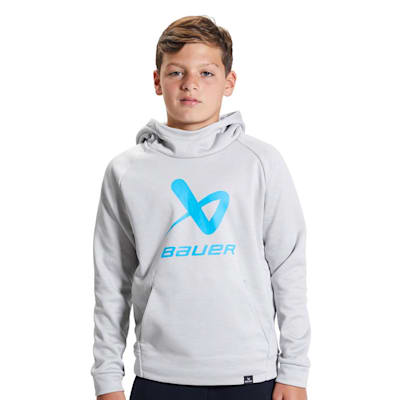 Bauer Bauer Stick Repeat Hoodie - Senior - Grey