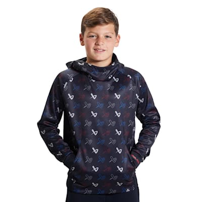  (Bauer Icon Repeat Hoodie - Youth)
