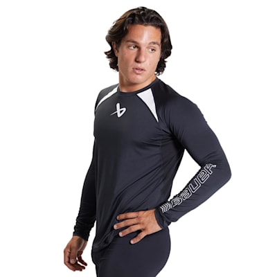  NHL Mens Performance Rash Guard Base Layer Long Sleeve