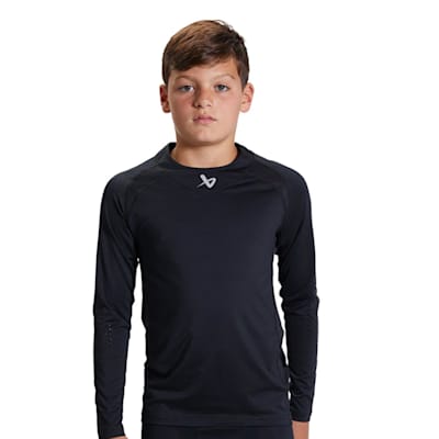 Baselayer Long Sleeve Top, Performance Black