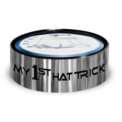No Size (My 1st Hat Trick Puck Holder)
