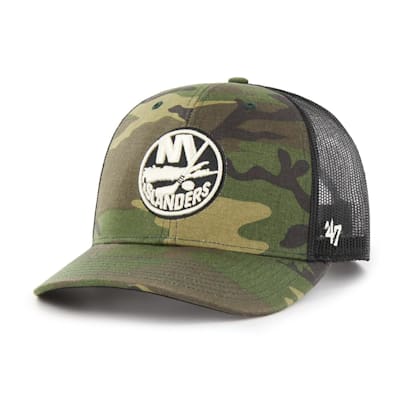  (47 Brand Camo Trucker Hat - New York Islanders - Adult)