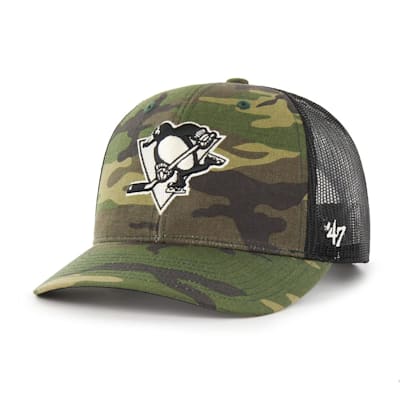 (47 Brand Camo Trucker Hat - Pittsburgh Penguins - Adult)