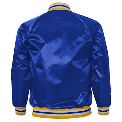  (Outerstuff Ace Defender Satin Jacket - St. Louis Blues - Youth)
