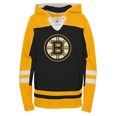 Blank Boston Bruins Old Time Hockey Sawyer Hooded Sweatshirt