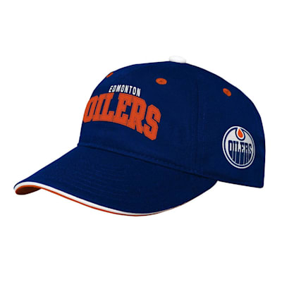  (Outerstuff Collegiate Arch Slouch Adjustable Hat - Edmonton Oilers - Youth)
