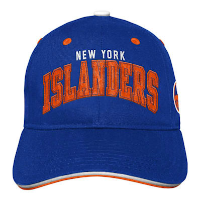  (Outerstuff Collegiate Arch Slouch Adjustable Hat - New York Islanders - Youth)