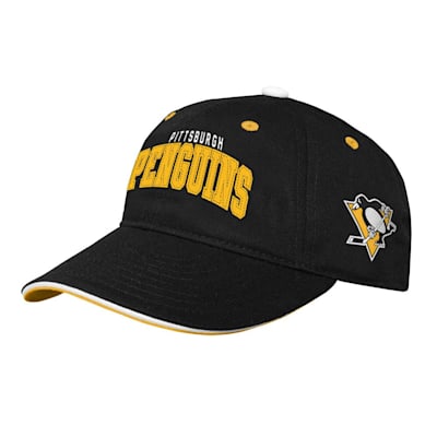  (Outerstuff Collegiate Arch Slouch Adjustable Hat - Pittsburgh Penguins - Youth)
