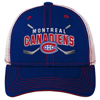  (Outerstuff Core Lockup Meshback Adjustable Hat - Montreal Canadiens - Youth)