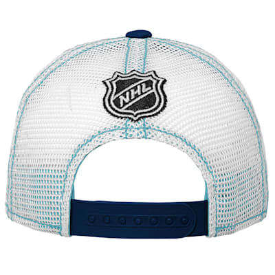  (Outerstuff Core Lockup Meshback Adjustable Hat - Seattle Kraken - Youth)