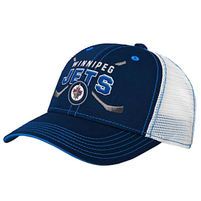  (Outerstuff Core Lockup Meshback Adjustable Hat - Winnipeg Jets - Youth)