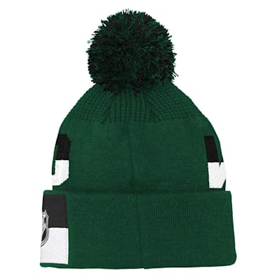  (Outerstuff Face-Off Jacquard Knit Hat - Minnesota WIld - Youth)