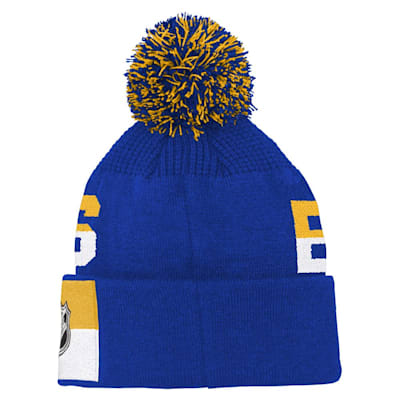  (Outerstuff Face-Off Jacquard Knit Hat - St. Louis Blues - Youth)