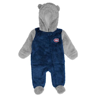  (Outerstuff Game Nap Teddy Fleece - Montreal Canadiens - Newborn)