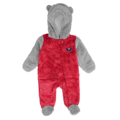  (Outerstuff Game Nap Teddy Fleece - Washington Capitals - Newborn)