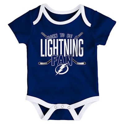  (Outerstuff Game Time Creeper Onesie Set - Tampa Bay Lightning - Infant)