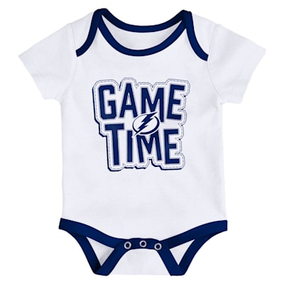  (Outerstuff Game Time Creeper Onesie Set - Tampa Bay Lightning - Infant)