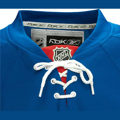 New York Rangers Mens Reebok NHL Edge Long Sleeve Jersey Tee