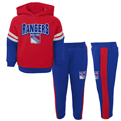  (Outerstuff Miracle On Ice Fleece Set - NY Rangers - Toddler)