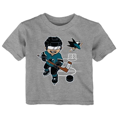  (Outerstuff On The Ice Tee - San Jose Sharks - Toddler)