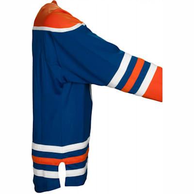 Side View (Reebok Edmonton Oilers Premier Jersey - Adult)